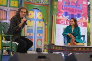 Imtiaz Ali, Anupama Chopra at the sesssion, 'Jab we met: Imtiaz Ali'