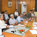 Chief Secretary Sudhansh Pant held a meeting with senior officials at the Government Secretariat on Friday